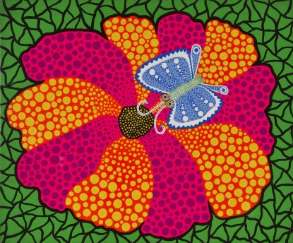 Yayoi Kusama, Summer and Butterfly, 1989